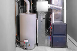 furnace and water heater